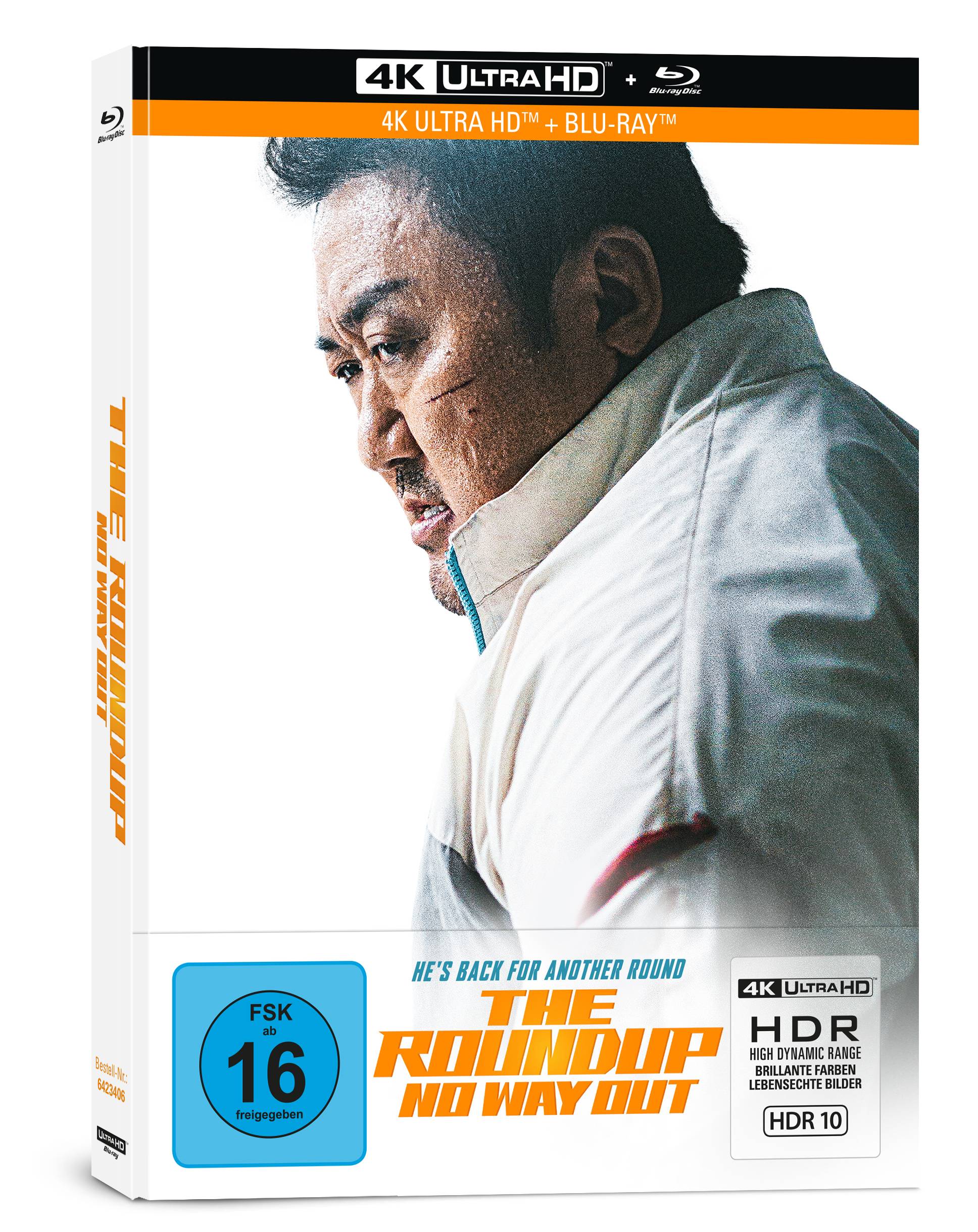 The Roundup: No Way Out - 2-Disc Limited Collector's Edition im Mediabook (UHD-Blu-ray + Blu-ray)