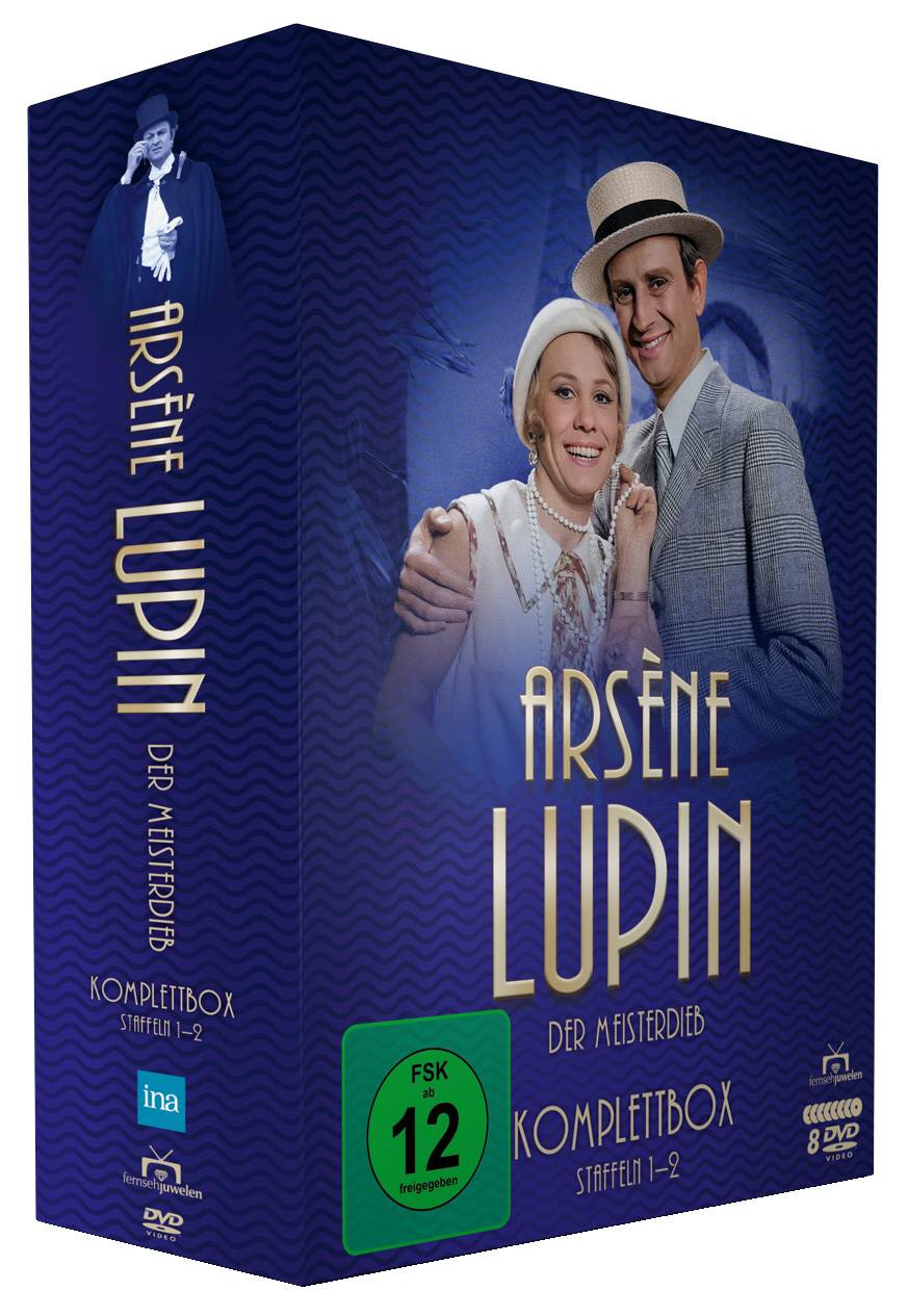 Arsene Lupin - Der Meisterdieb - Komplettbox (Staffeln 1-2) (8 DVDs)
