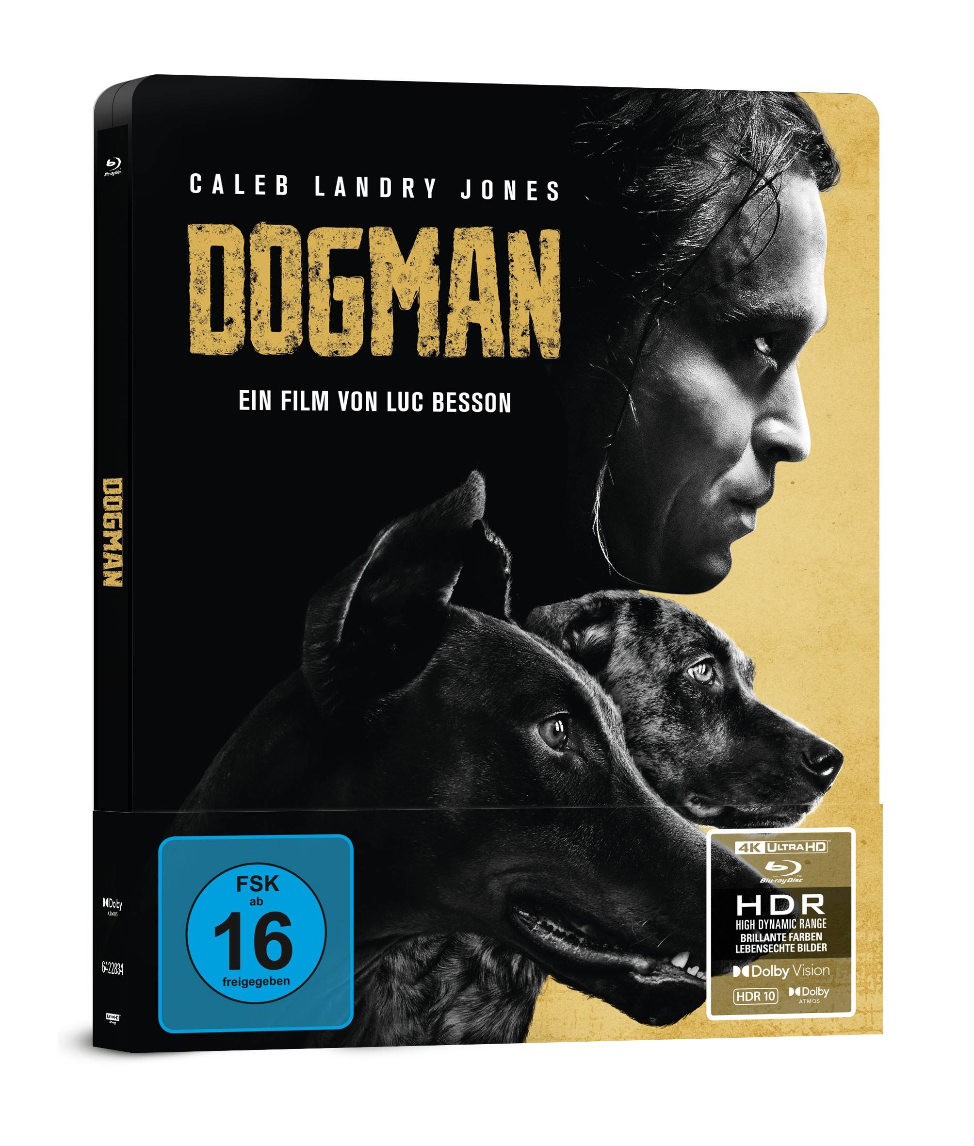DogMan - 2-Disc Limited SteelBook (UHD-Blu-ray + Blu-ray)