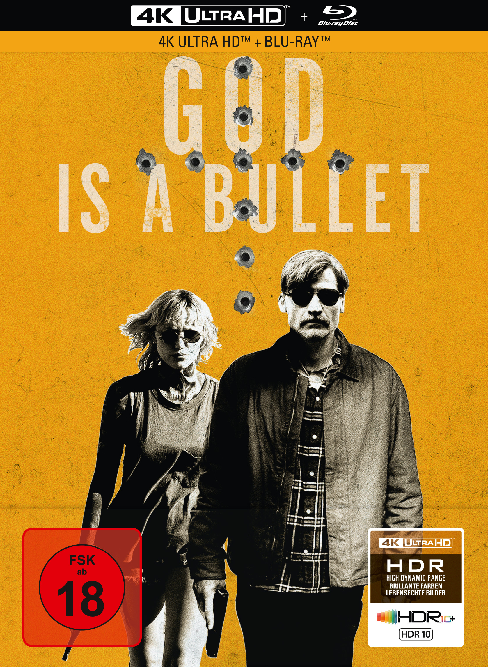 God Is a Bullet - 2-Disc Limited Collector's Edition im Mediabook (UHD-Blu-ray + Blu-ray)