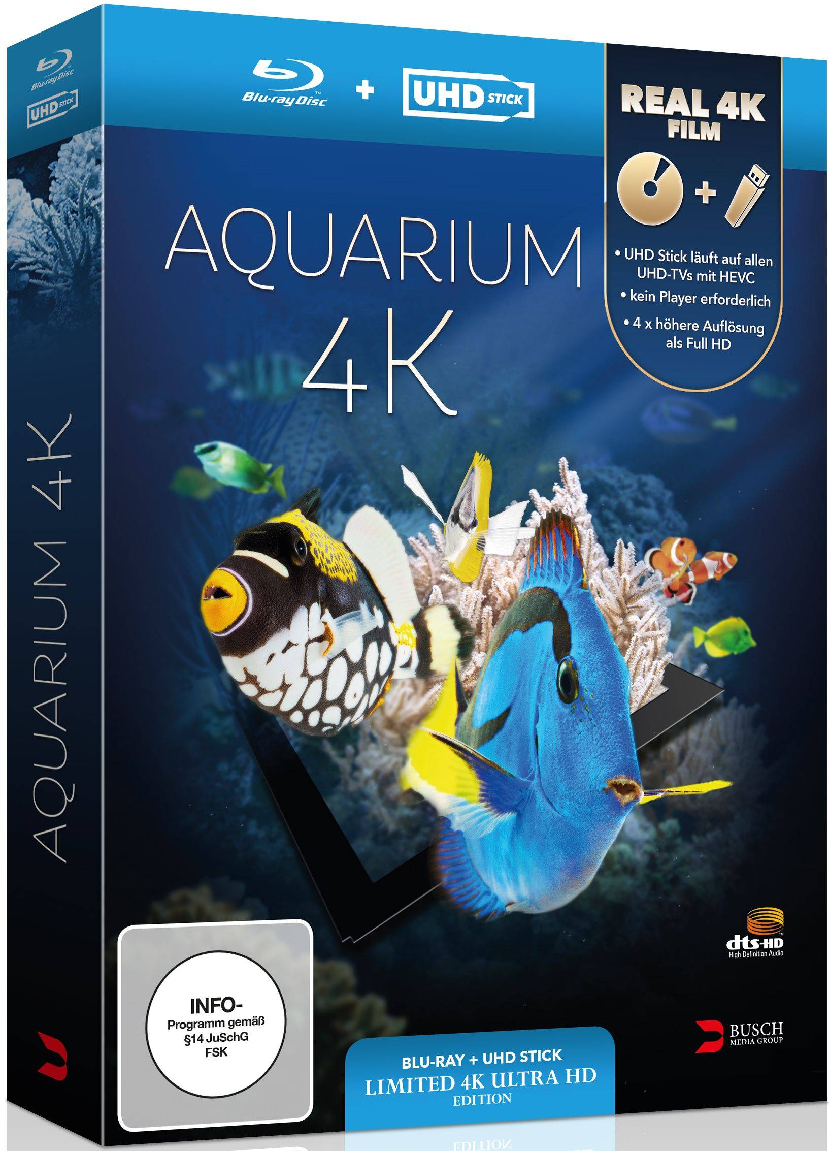 Aquarium 4K (UHD Stick in Real 4K + Blu-ray) - Limited Edition