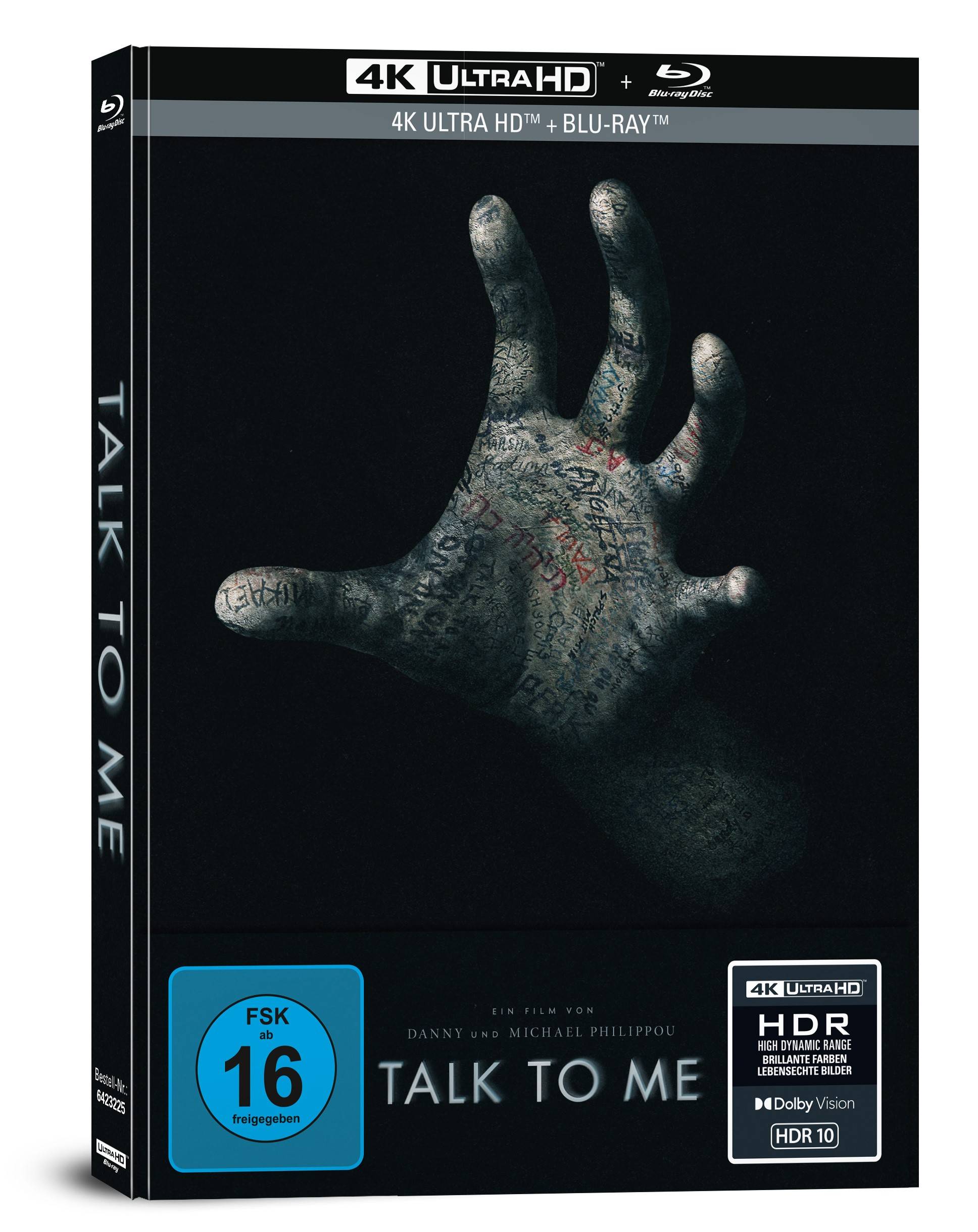 Talk to Me - 2-Disc Limited Collector's Edition im Mediabook (UHD-Blu-ray + Blu-ray)
