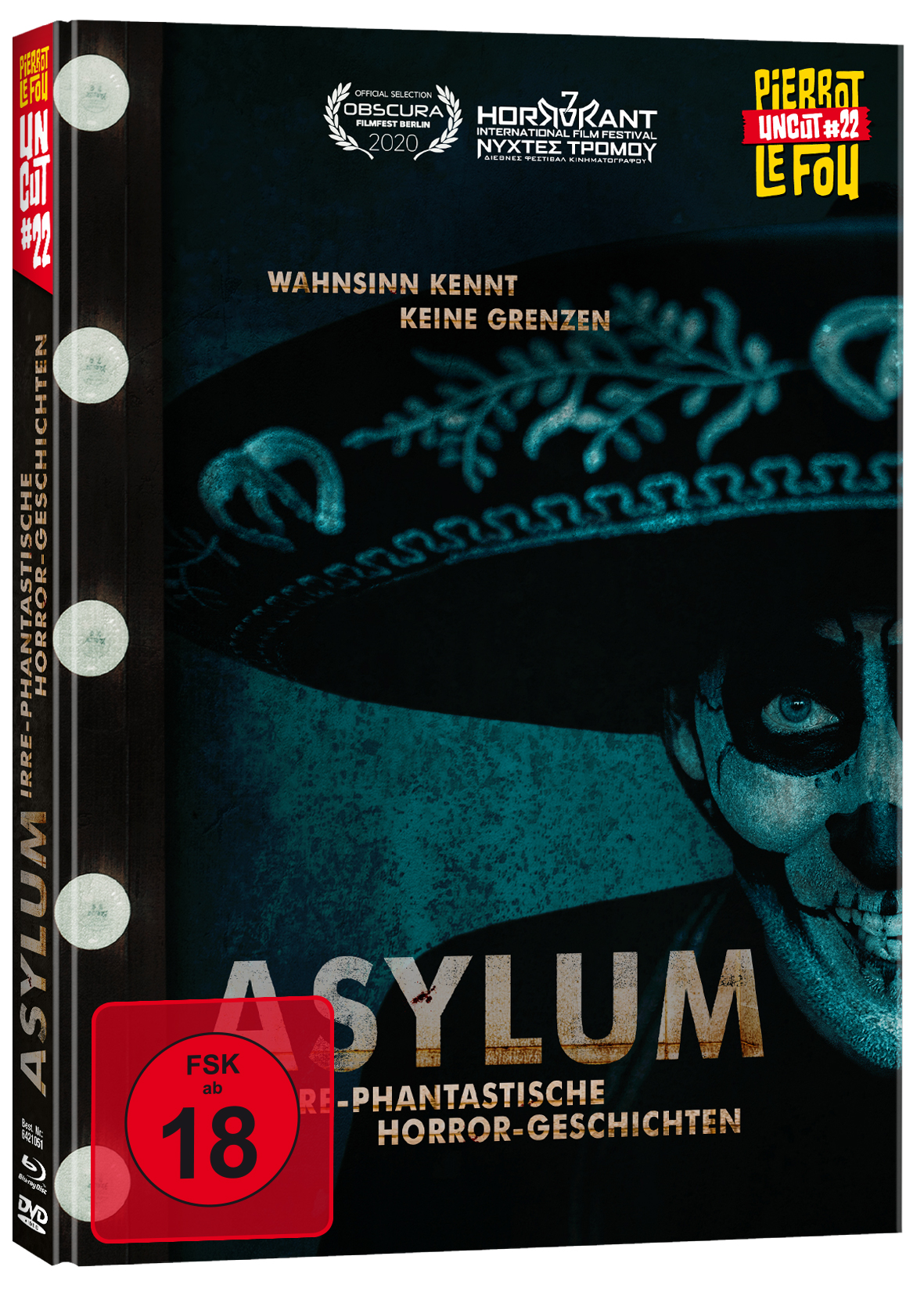 Asylum - Irre-phantastische Horror-Geschichten - Limited Edition Mediabook (uncut) (Blu-ray + DVD) - Cover C