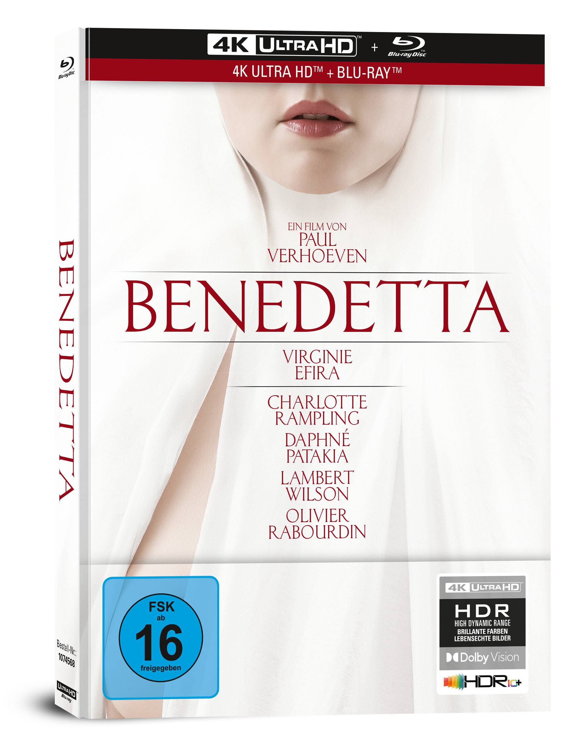 Benedetta - 2-Disc Limited Collector's Edition im Mediabook(UHD-Blu-ray + Blu-ray)