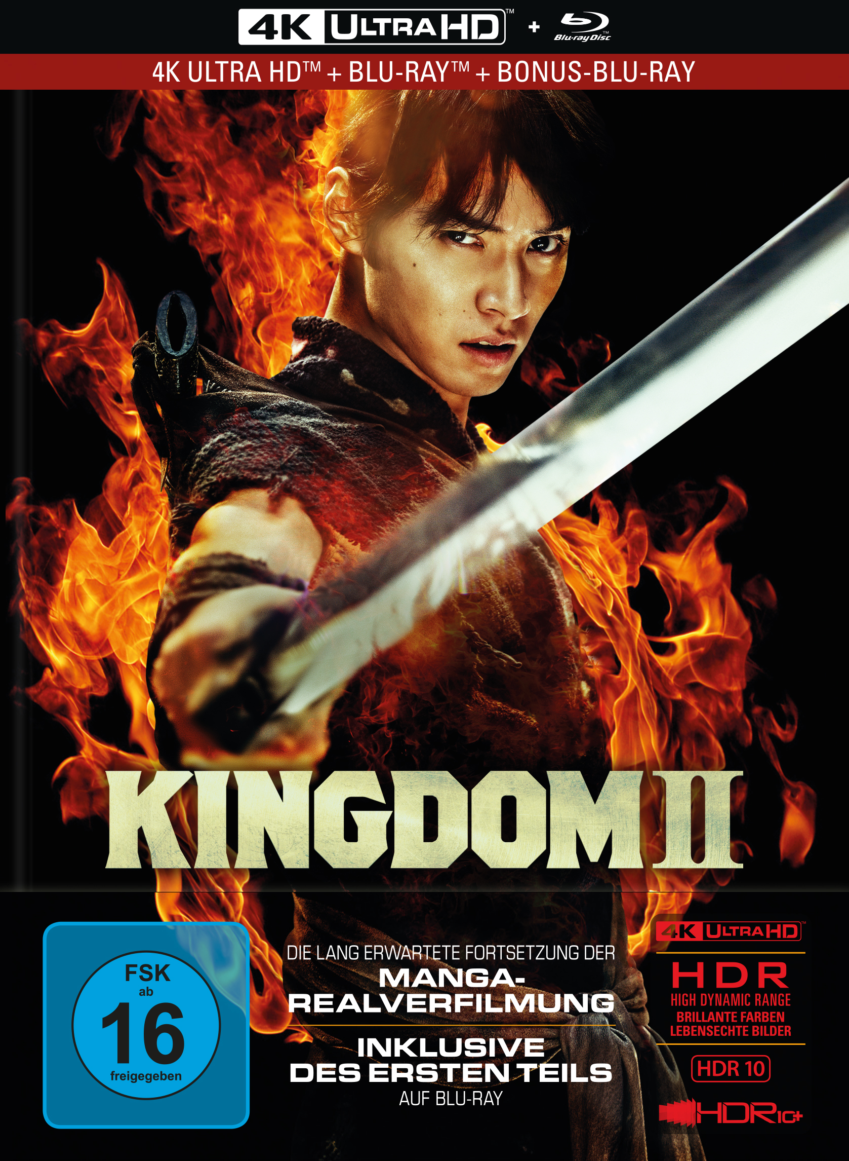 Kingdom 2 - Far and Away - 3-Disc Limited Collector's Edition im Mediabook (UHD-Blu-ray + Blu-ray + Bonus-Blu-ray)