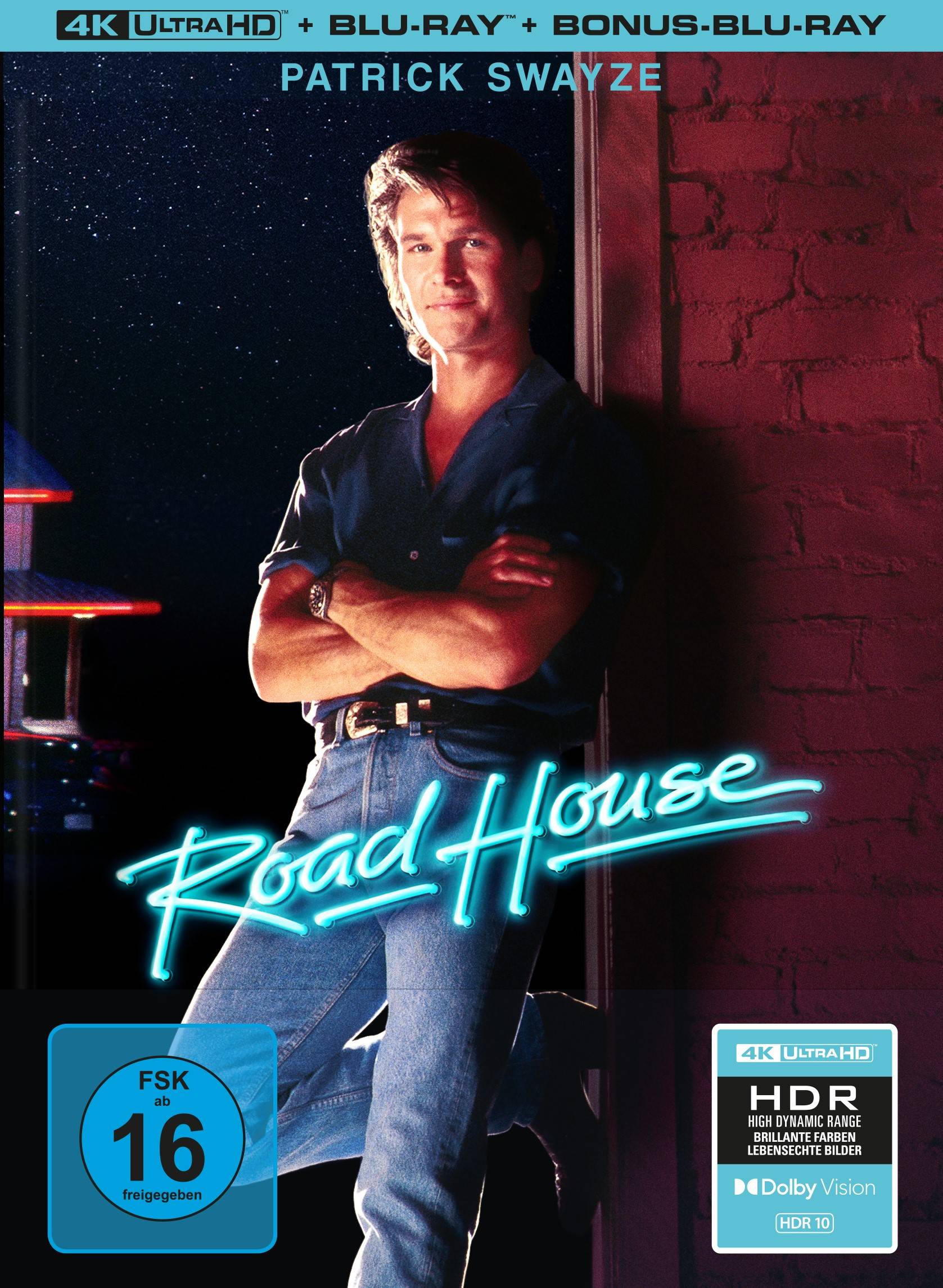 Road House - 3-Disc Limited Collector's Edition im Mediabook (UHD-Blu-ray + Blu-ray + Bonus-Blu-ray)