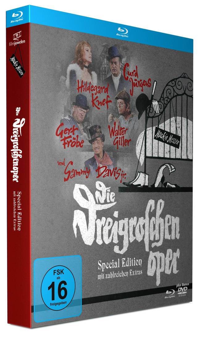 Die Dreigroschenoper - Restaurierte Special Edition inkl. zahlreicher Extras (Blu-ray + Bonus-DVD)