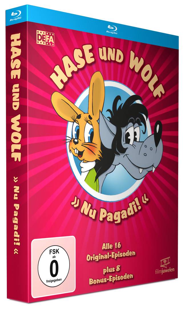 Hase und Wolf - Alle 16 Original-Episoden in HD - plus 8 Bonus-Episoden (Nu Pagadi! / Na warte!) (DEFA Filmjuwelen)