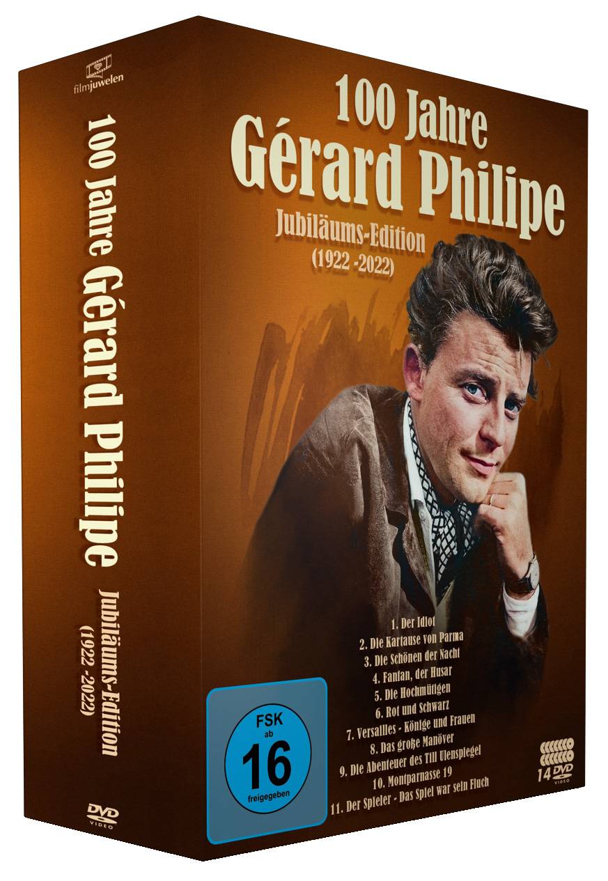 100 Jahre Gérard Philipe: Jubiläums-Edition (1922-2022) (14 DVDs)