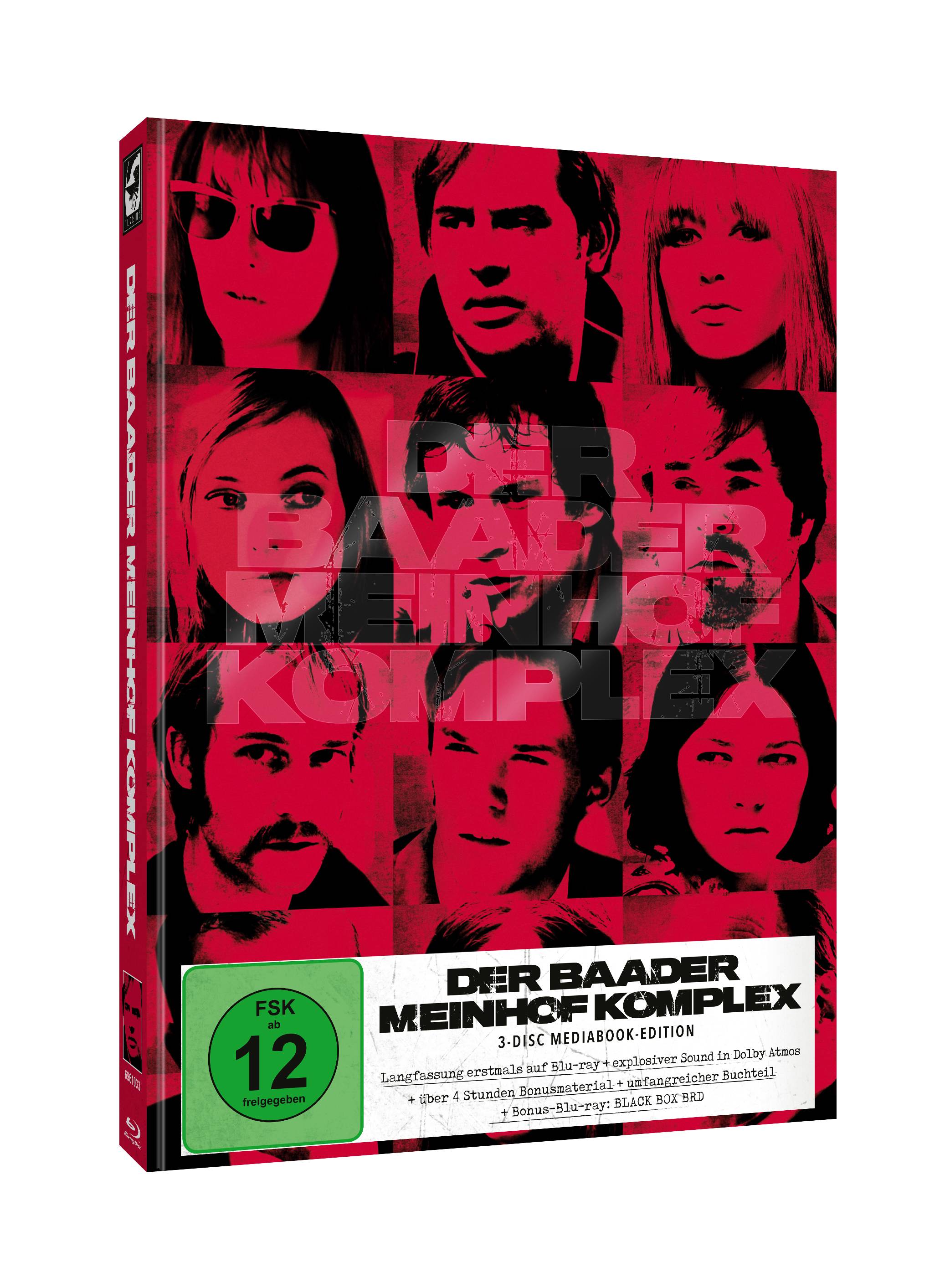 Der Baader Meinhof Komplex - Mediabook (Cover A) inkl. Langfassung & Black Box BRD