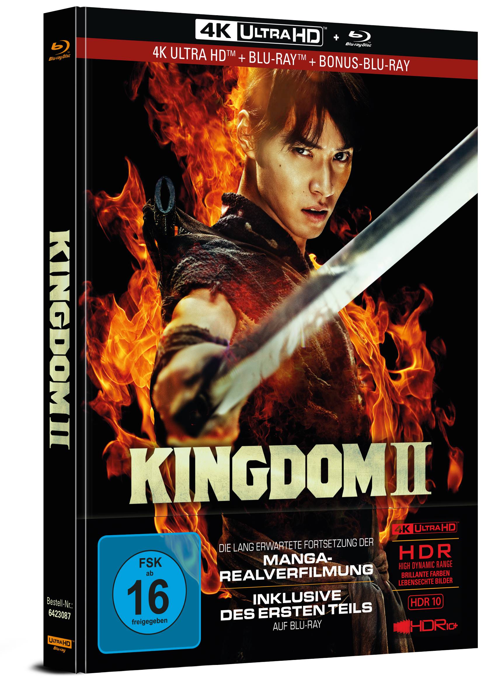 Kingdom 2 - Far and Away - 3-Disc Limited Collector's Edition im Mediabook (UHD-Blu-ray + Blu-ray + Bonus-Blu-ray)