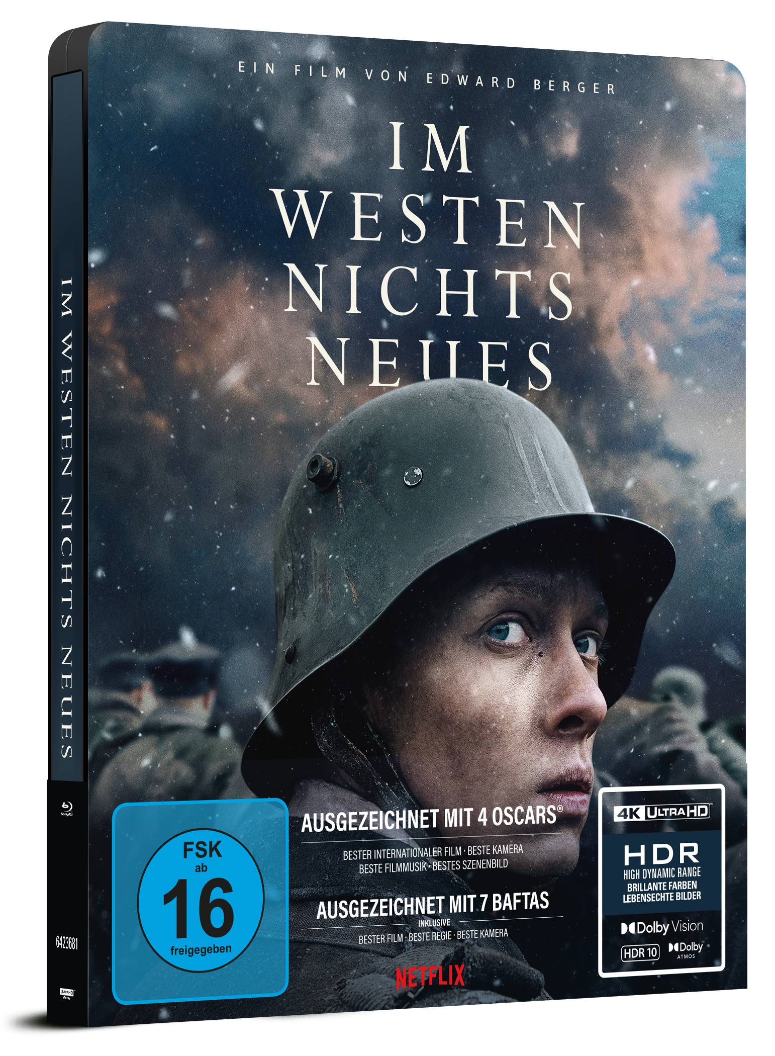 Im Westen nichts Neues (2022) -2-Disc Limited SteelBook (UHD-Blu-ray + Blu-ray)
