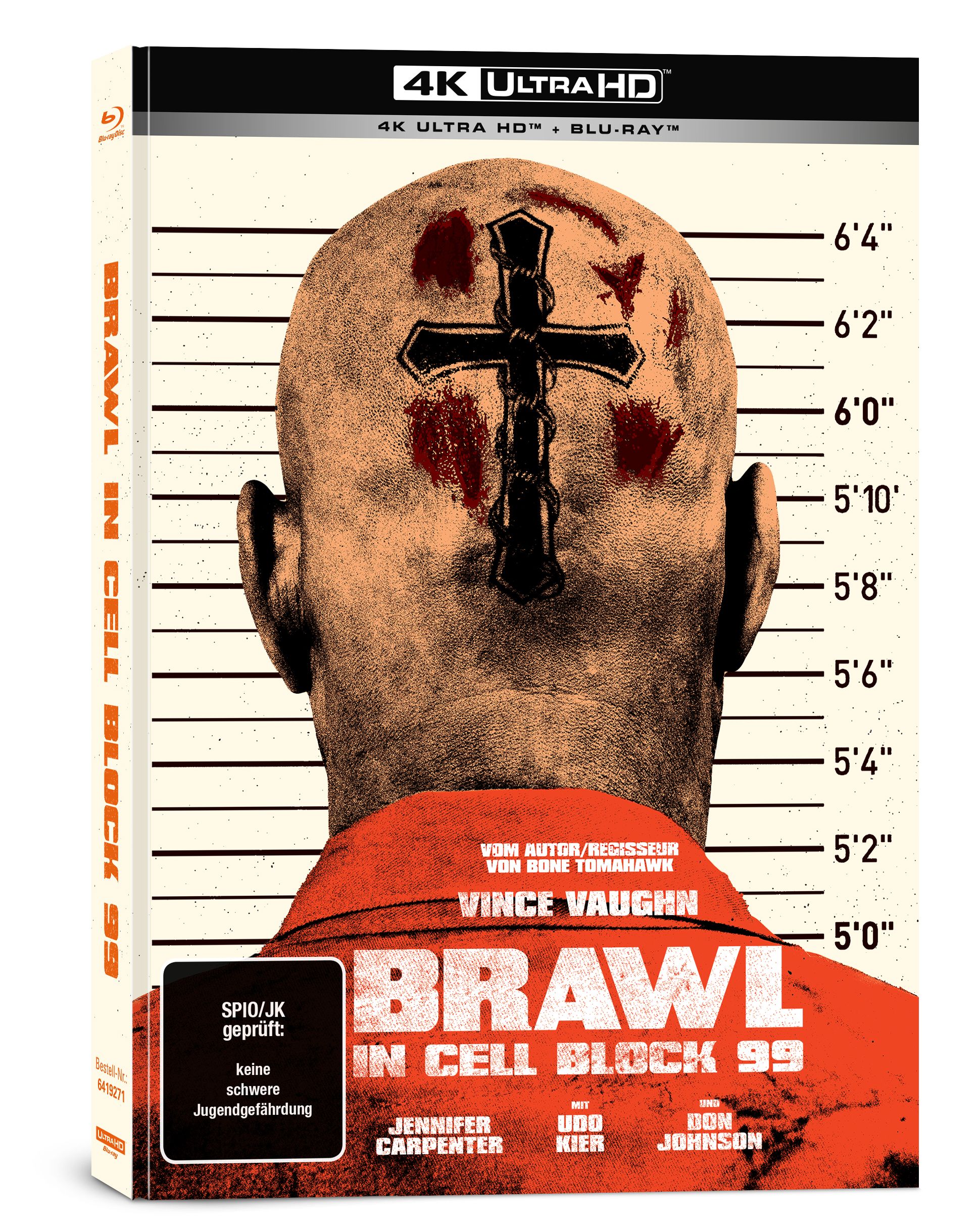 Brawl in Cell Block 99 (Uncut) - 2-Disc Mediabook (UHD + Blu-ray)