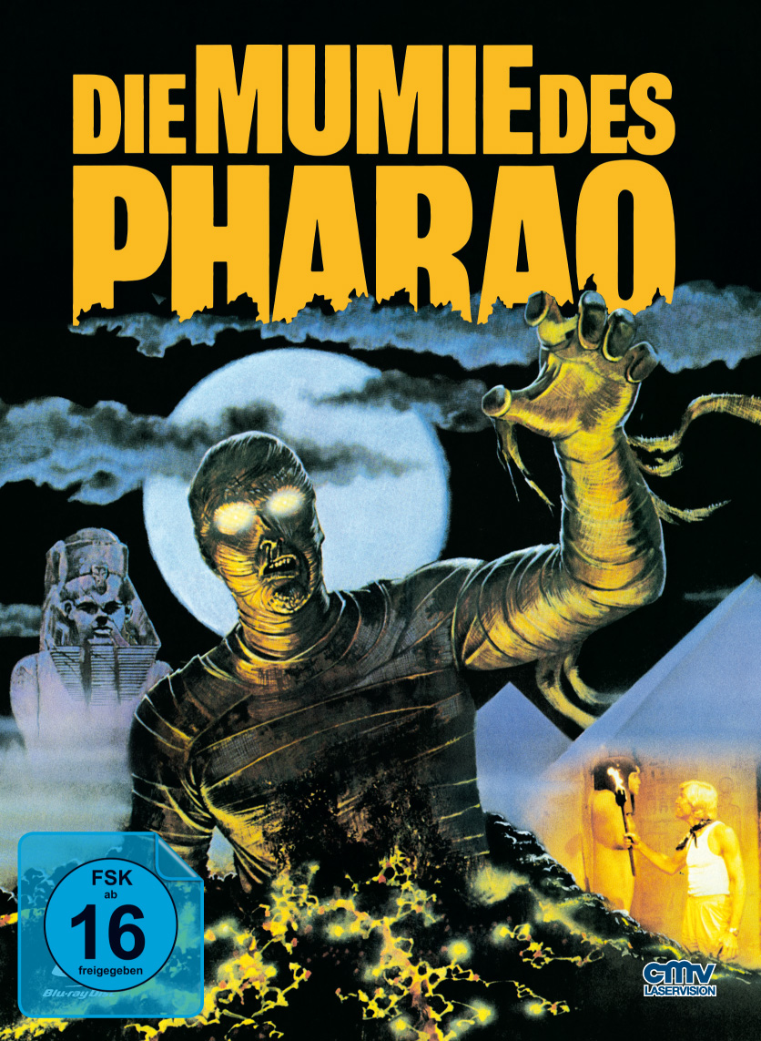 Die Mumie des Pharao (Blu-ray + DVD) (Limitiertes Mediabook) (Cover A)
