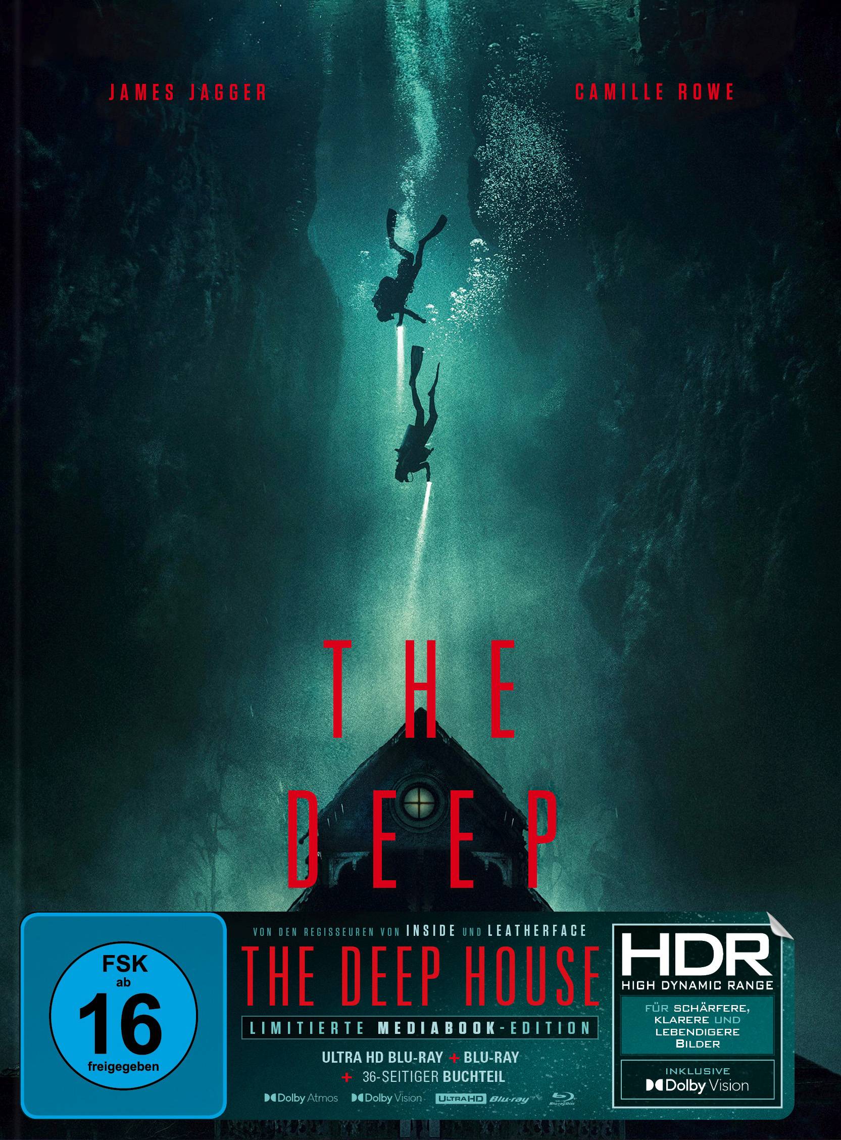 The Deep House | Mediabook (Ultra-HD Blu-ray + Blu-ray) Cover A - 999 Stück