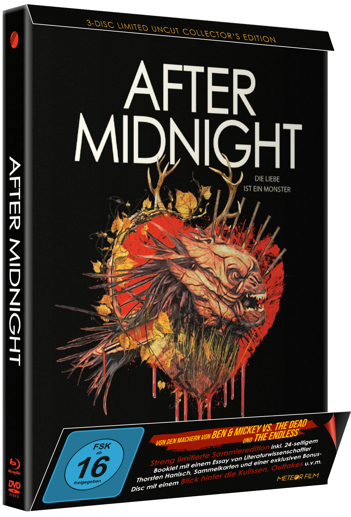 After Midnight - Die Liebe ist ein Monster - Limited Mediabook (Blu-ray + DVD)