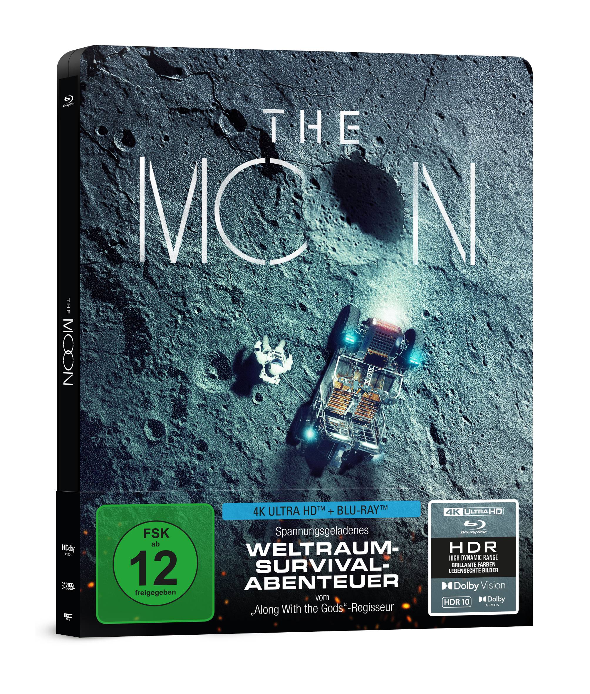 The Moon - 2-Disc Limited SteelBook (UHD-Blu-ray + Blu-ray)