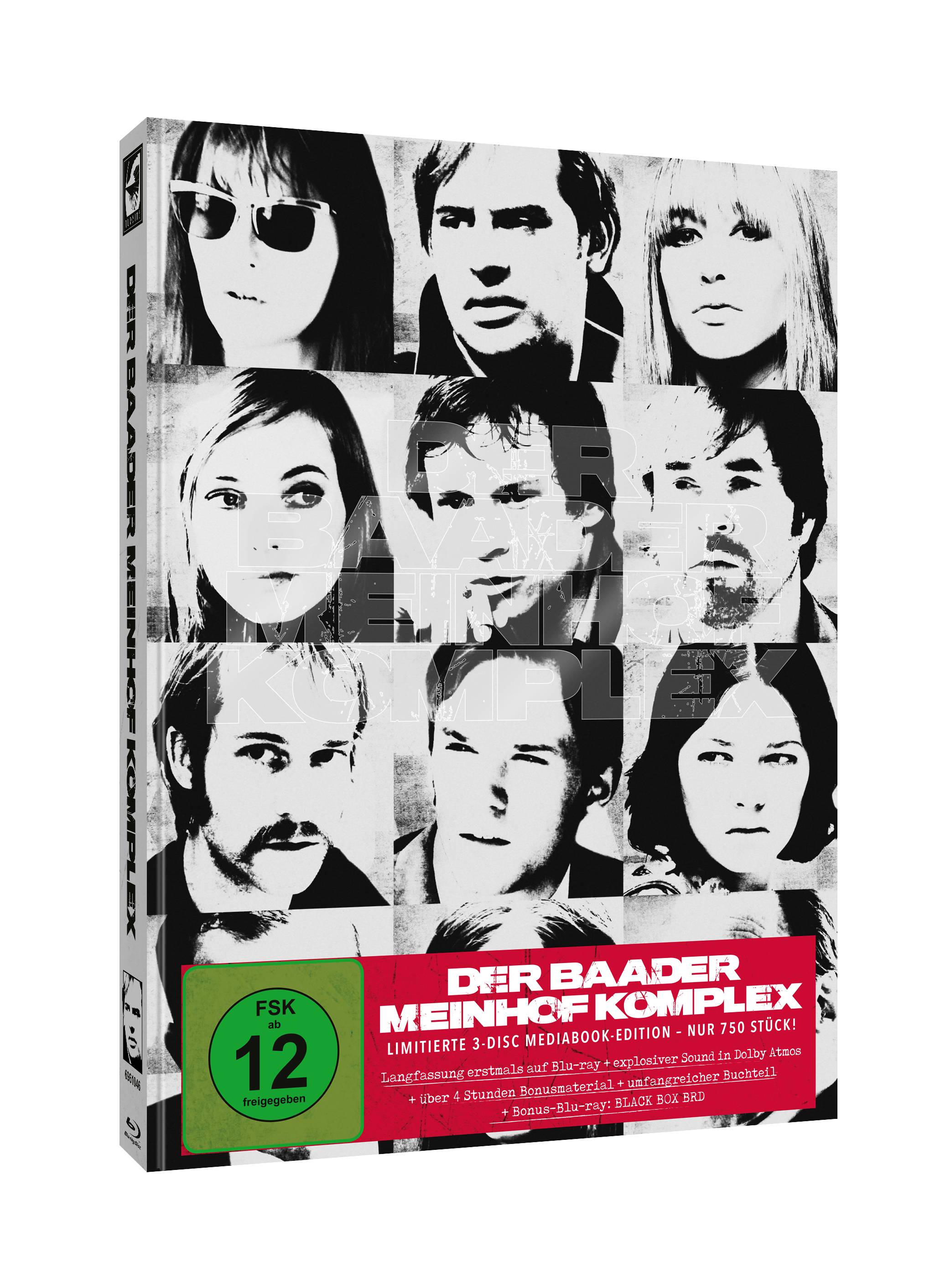 Der Baader Meinhof Komplex - Mediabook (Cover B) inkl. Langfassung & Black Box BRD