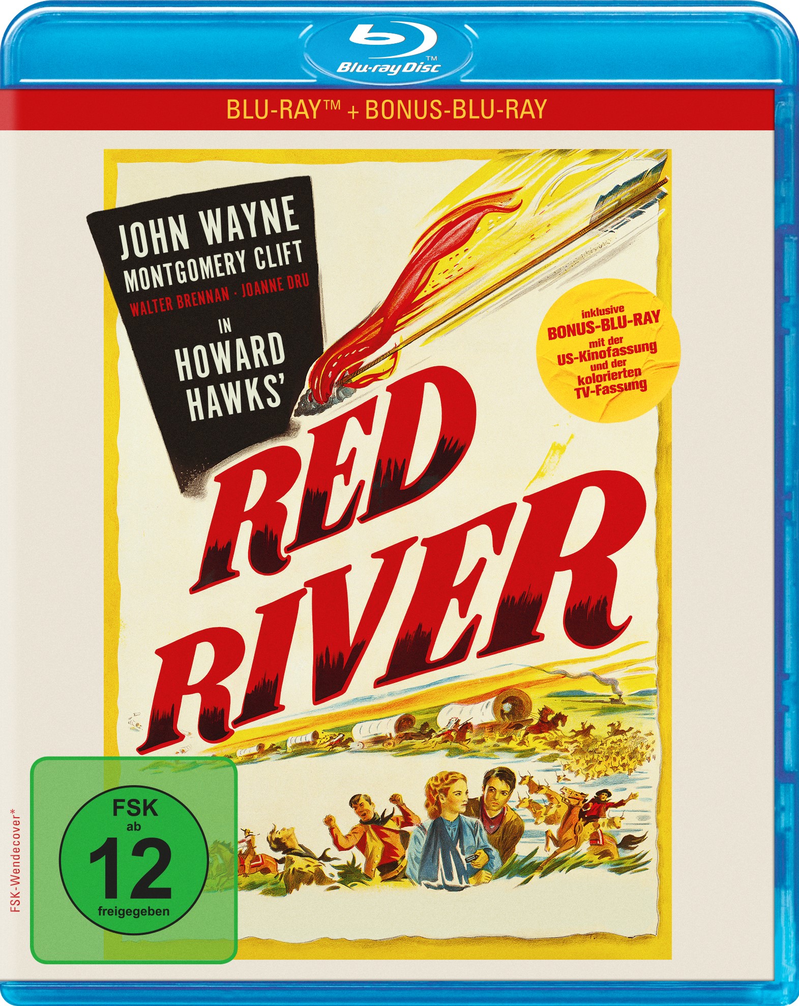 Red River - Panik am roten Fluss - 2-Disc Edition (Blu-ray + Bonus-Blu-ray)