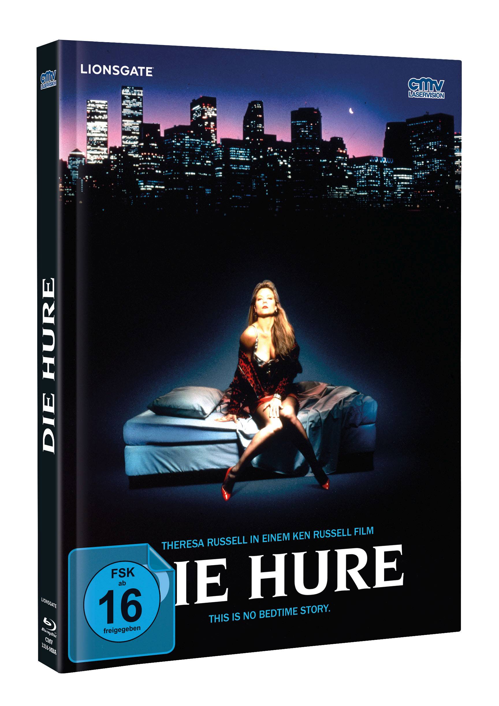 Die Hure (Blu-ray + DVD) (uncut) (Limitiertes Mediabook) (Cover A)