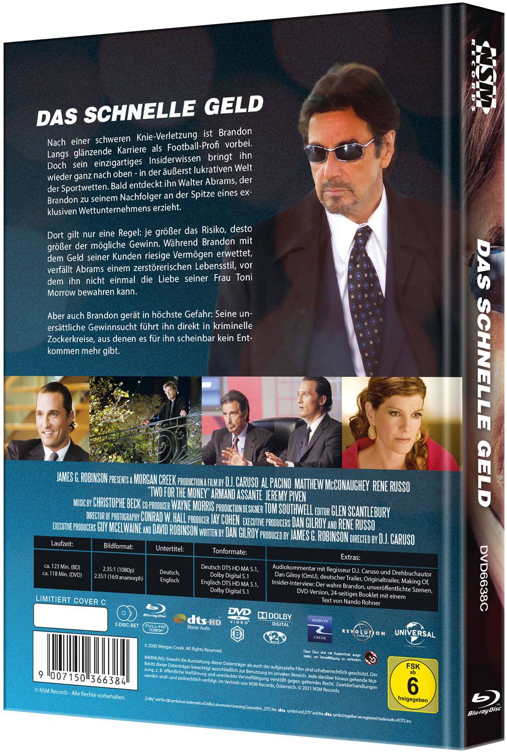 Das schnelle Geld (Mediabook) (DVD + Blu-ray) - Cover C