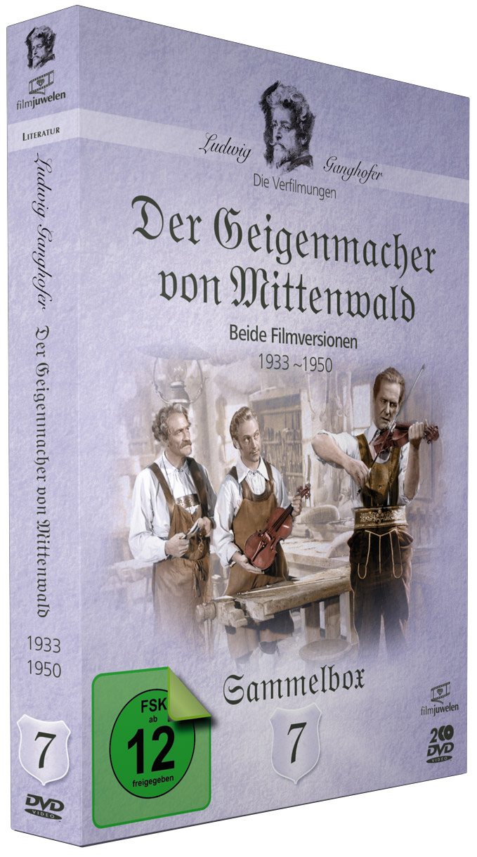 Der Geigenmacher von Mittenwald - Die Ganghofer Verfilmungen - Sammelbox 7