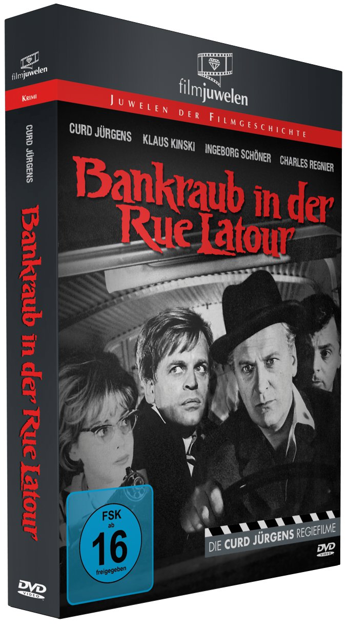 Bankraub in der Rue Latour - mit Curd Jürgens & Klaus Kinski
