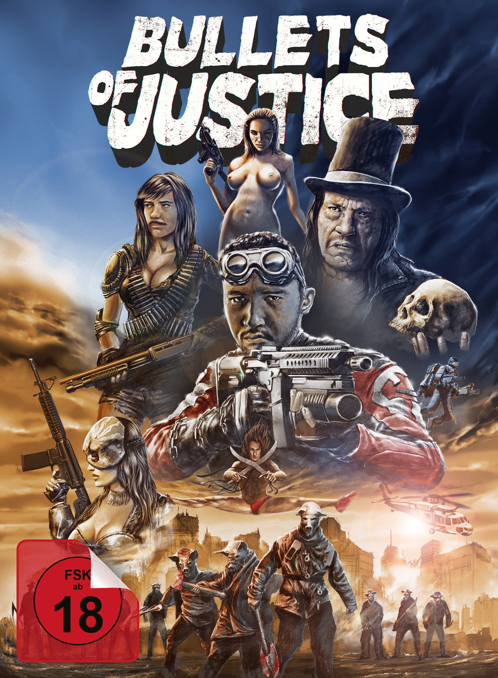 Bullets of Justice (uncut) - 2-Disc Limited Collector's Edition (Mediabook) (Blu-ray + Bonus-BD)