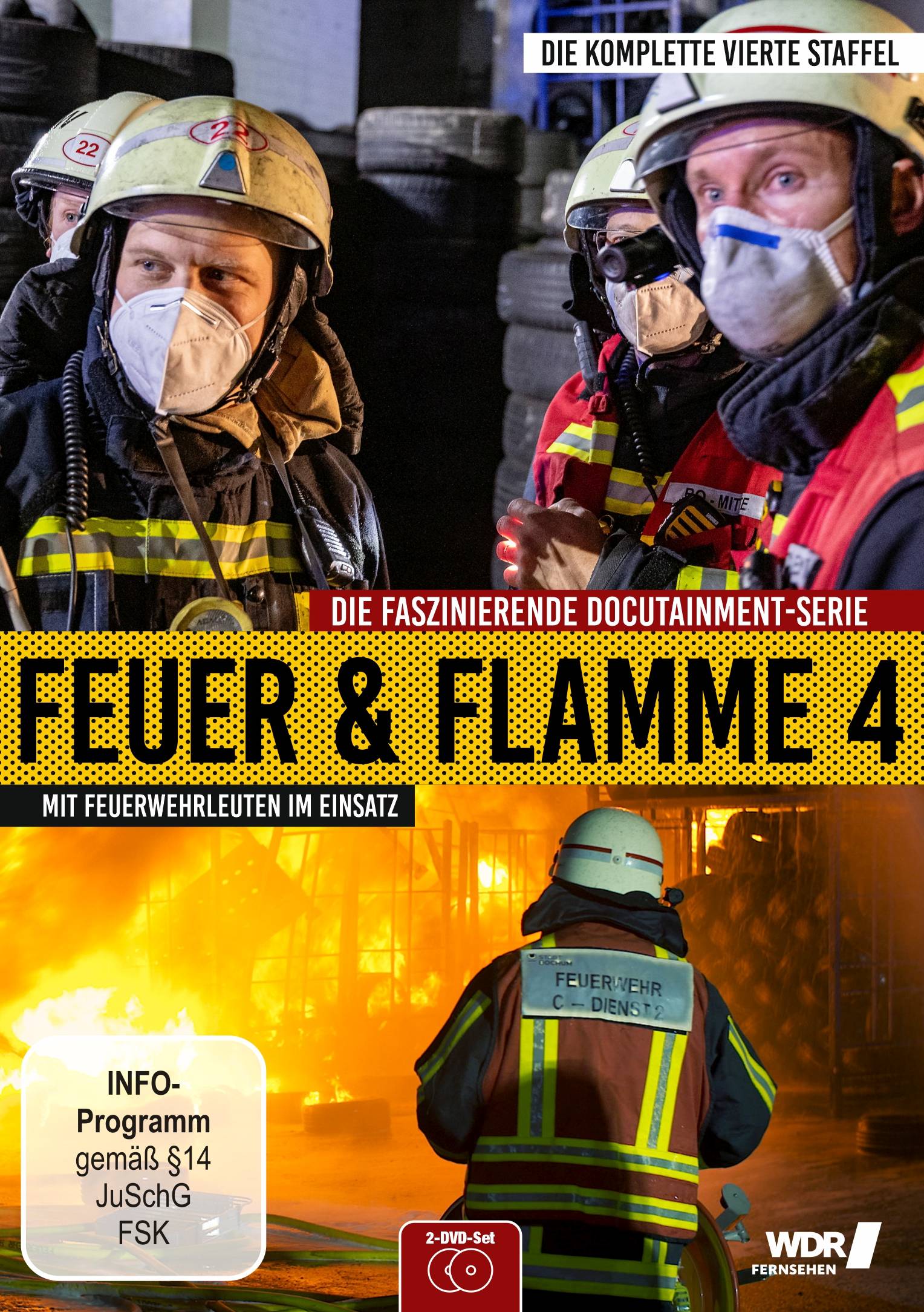 Feuer und Flamme - Mit Feuerwehrmännern im Einsatz - Staffel 4