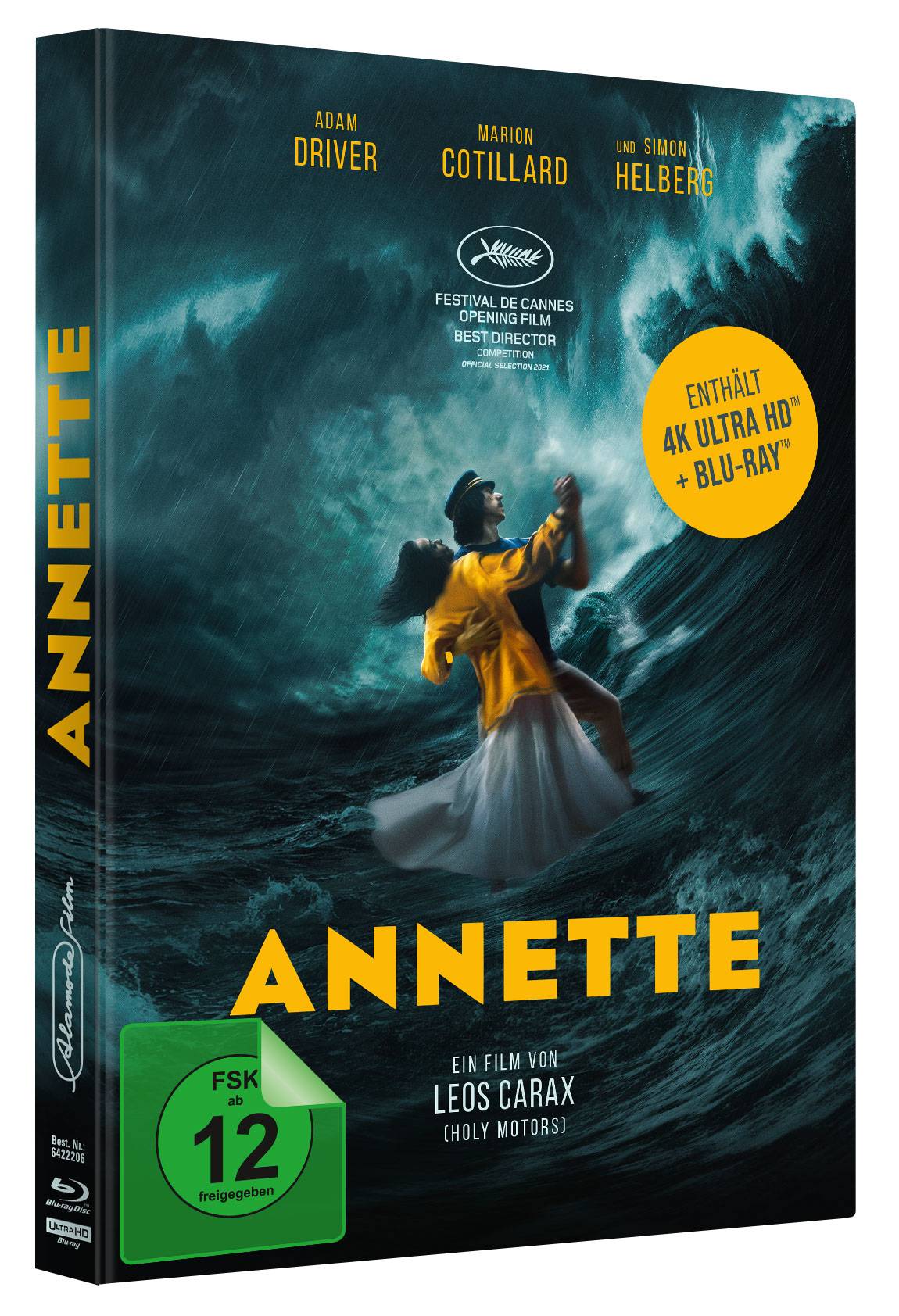 Annette - 2-Disc Limited Collector's Edition im Mediabook (UHD-Blu-ray + Blu-ray)
