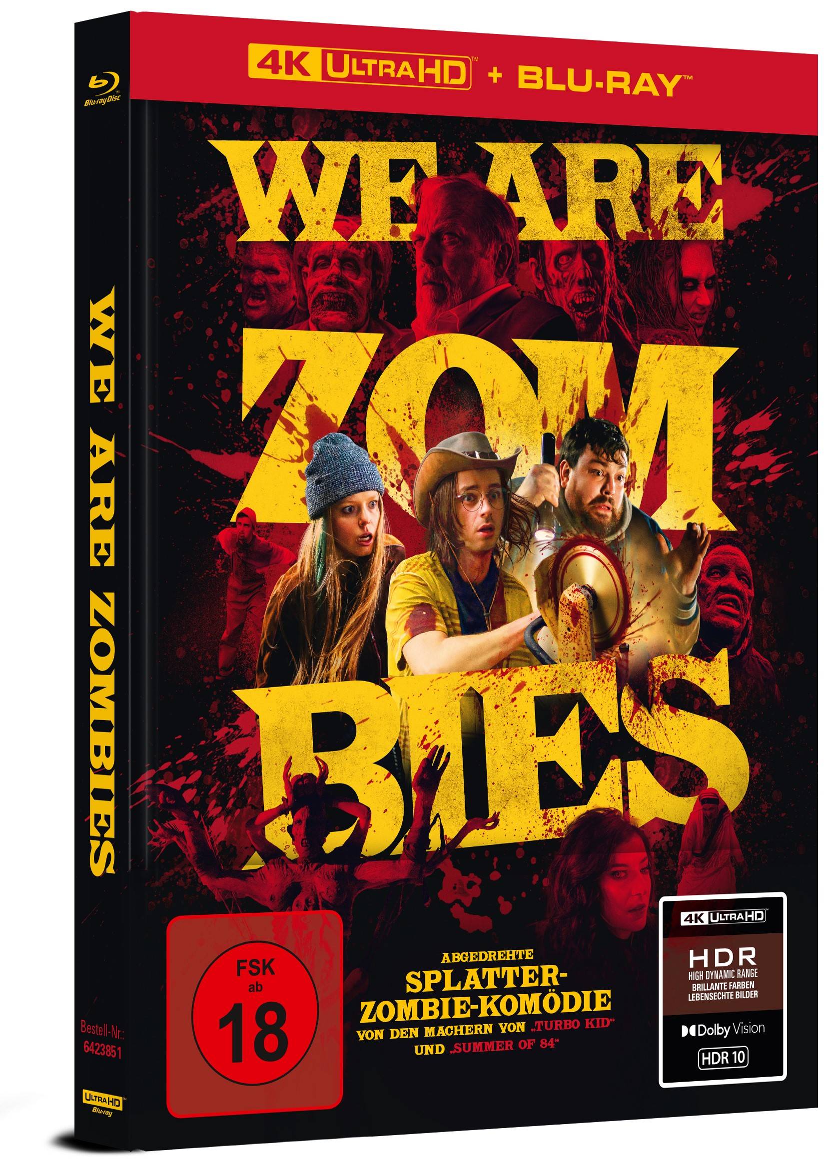 We Are Zombies - 2-Disc Limited Collector's Edition im Mediabook (UHD-Blu-ray + Blu-ray)