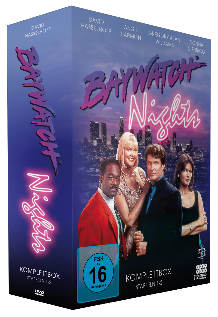 Baywatch Nights - Die Komplettbox: Staffeln 1-2 (12 DVDs)