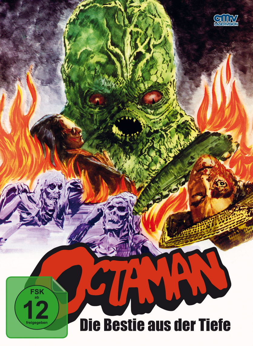 Octaman - Die Bestie aus der Tiefe (Blu-ray + DVD) (Limitiertes Mediabook) (Cover A)