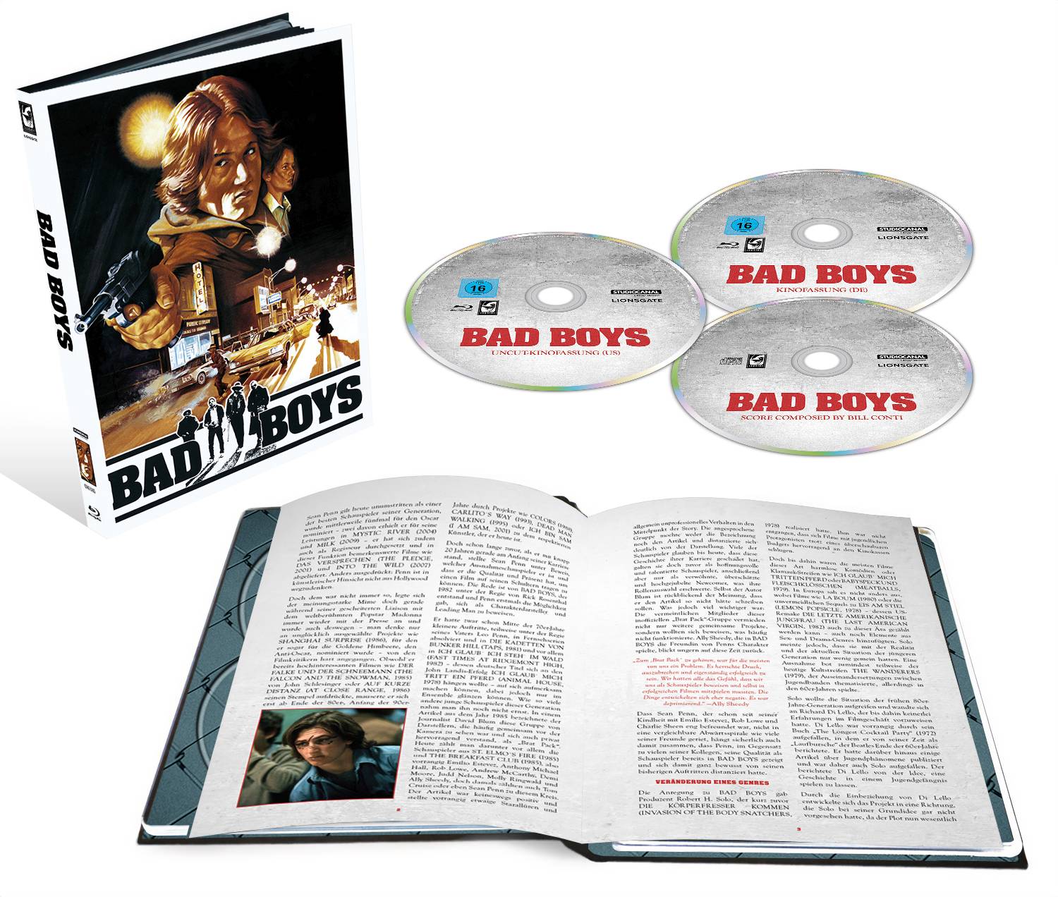 Bad Boys - 40th Anniversary Edition | Mediabook (2x BD + Soundtrack-CD) DE-Artwork II - 500 Stück