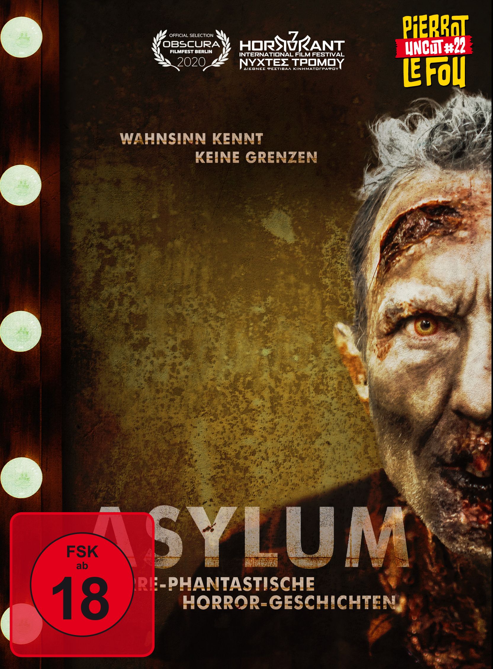 Asylum - Irre-phantastische Horror-Geschichten - Limited Edition Mediabook (uncut) (Blu-ray + DVD) - Cover B
